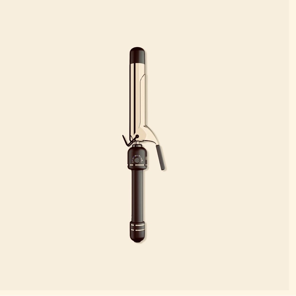 Hot Tools Pro Artist 24K Gold Extended Barrel Curling Iron 1 1/4
